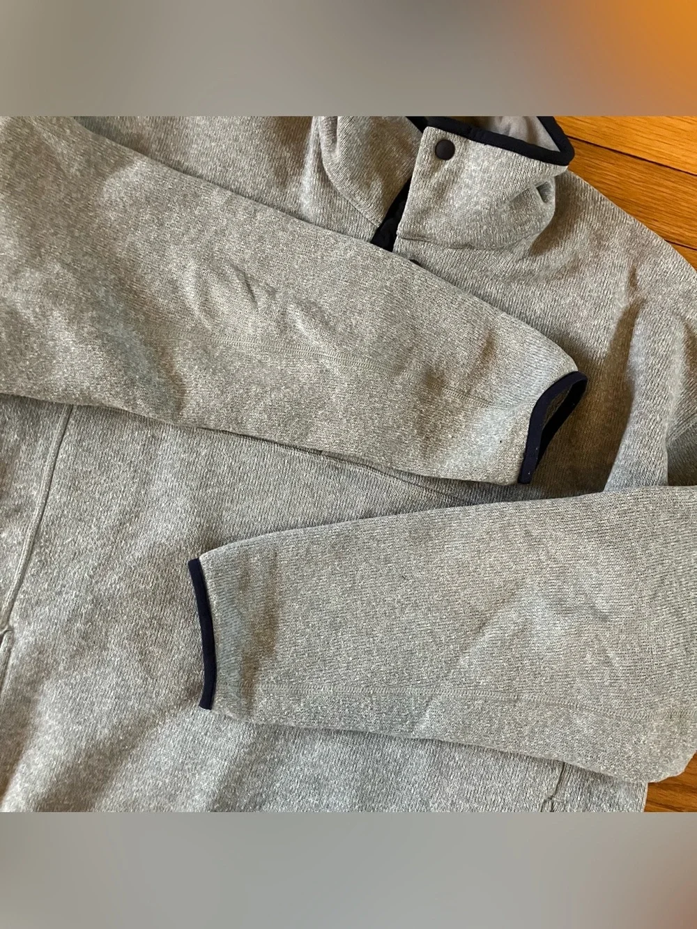Patagonia Grey Gorpcore Lightweight Better Sweater Marsupial Pullover Medium